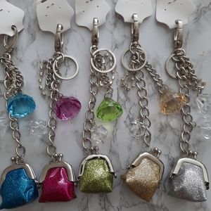 Set of 5 Keychains